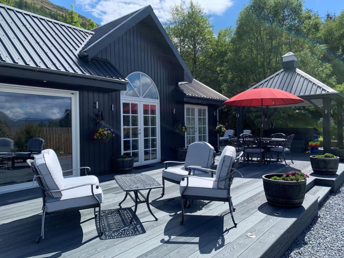 Little Fox Lodge Luxury Hideaway With Hot Tub Glencoe Near Fortwilliam (Adults Only) Exteriör bild